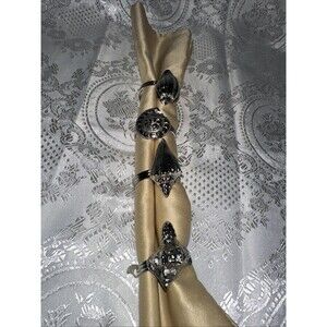 twos company napkin rings Sea Shells Beach Style
